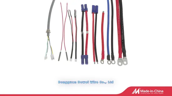 Wire Harness Cable High Temperature Wire Assembling Component Electric Wire