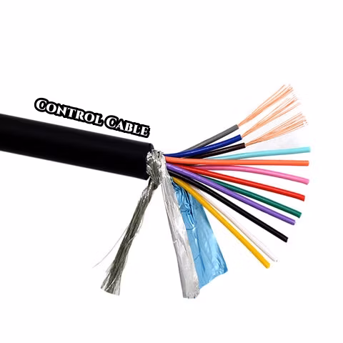 Conductor de cobre flexible 450/750V 0,6/1kv 4 5 8 9 10 12 16 19 24 37 Multi núcleos Kvv Kvvp Kvvp32 Kvvrp Cable de control de aislamiento XLPE de PVC Cables de alimentación